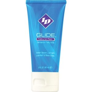LUBRIFICANTE ID GLIDE - BASE AGUA ULTRA LONG LASTING TRAVEL TUBE 60 ML - Image 1