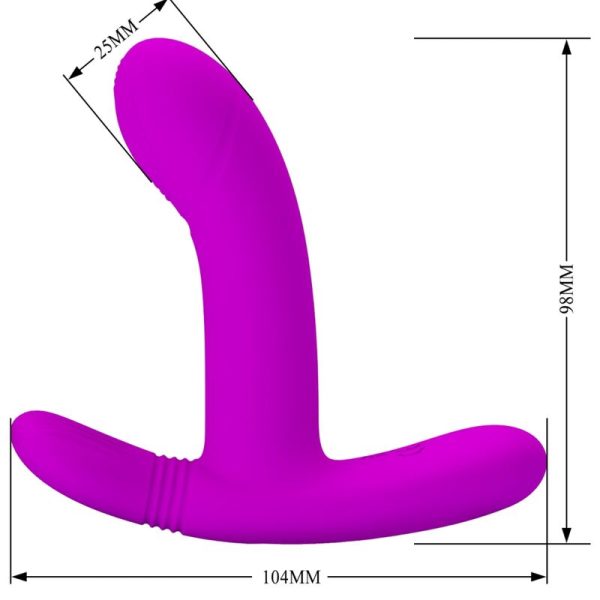 MASSAJADOR DE CLÍTORIS GERI (COM CONTROLO REMOTO)