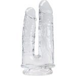 DILDO DUPLO IMPERIUM TRANSPARENTE