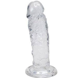 DILDO REALÍSTICO MAJESTIC TRANSPARENTE | 14.7 CM 2 DILDO REALÍSTICO MAJESTIC