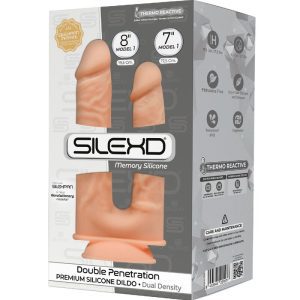 DILDO DUPLO THERMO-REACTIVE | 17.5 / 19.5 CM - Image 2