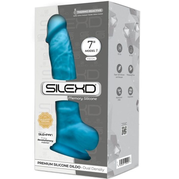 DILDO REALÍSTICO MODELO 1 (AZUL) | 17,5 CM