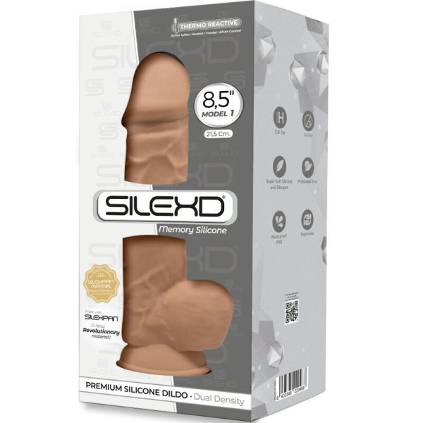 DILDO REALÍSTICO MODELO 1 (CARAMELO) | 21,5 CM 2 DILDO REALÍSTICO MODELO 1 (CARAMELO) | 21,5 CM