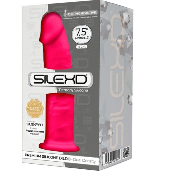 DILDO REALÍSTICO MODELO 2 (FÚCSIA) | 19 CM