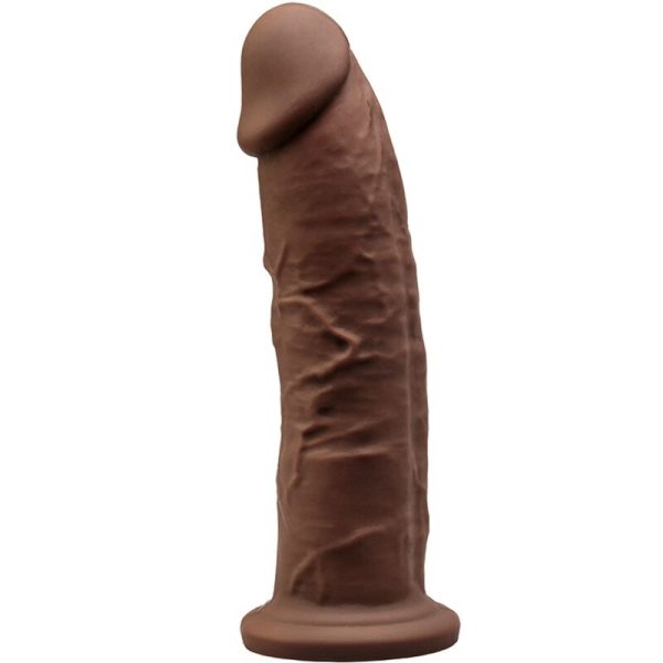 DILDO REALÍSTICO MODELO 2 CASTANHO DE 19 CM