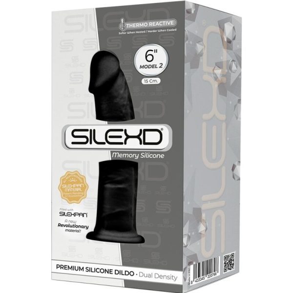 DILDO REALÍSTICO MODELO 2 (PRETO) | 15 CM