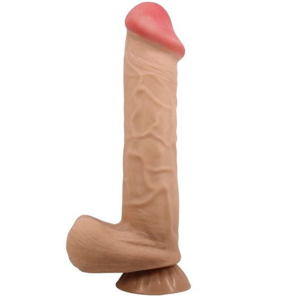 DILDO REALÍSTICO SLIDING SKIN (NATURAL) | 26 CM