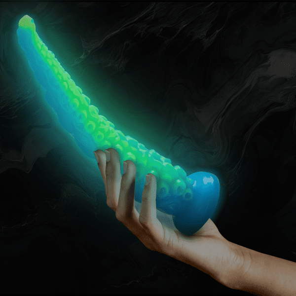DILDO SCYLLA TENTACLE FLUORESCENTE | GRANDE