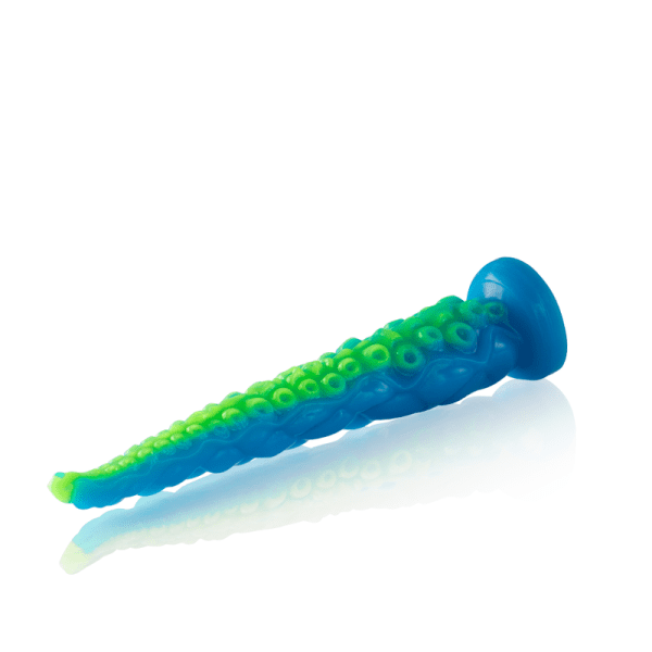 DILDO SCYLLA TENTACLE FLUORESCENTE | PEQUENO
