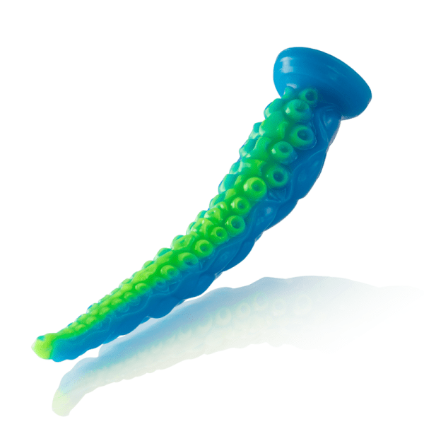 DILDO SCYLLA TENTACLE FLUORESCENTE | PEQUENO