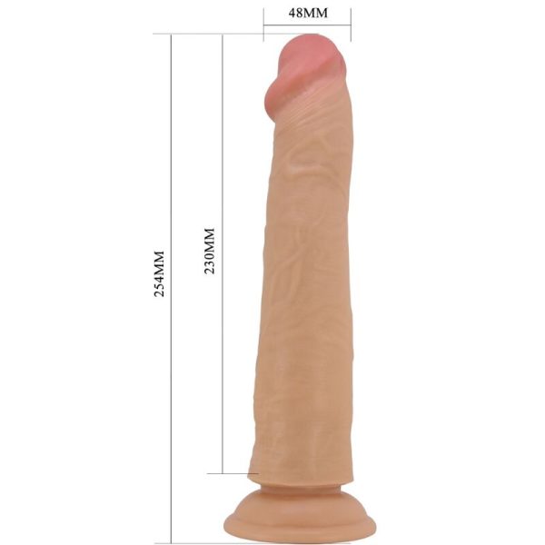 DILDO REALÍSTICO SHARIFE (NATURAL) | 25 CM