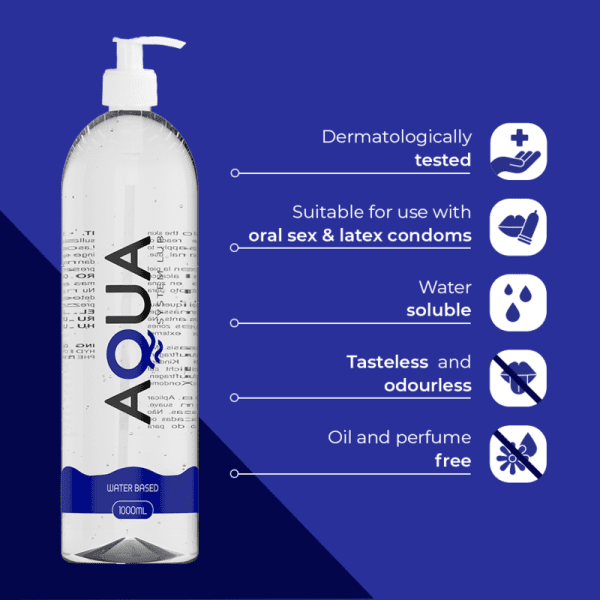 LUBRIFICANTE AQUA QUALITY | 1000 ML