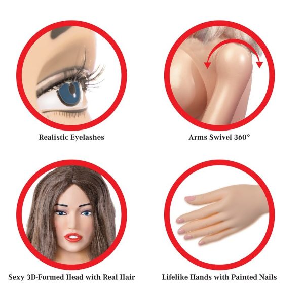 BONECA INSUFLÁVEL AGENT 69 3 BONECA INSUFLÁVEL AGENT 69