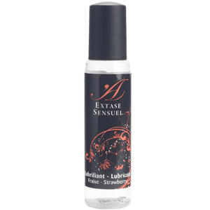 EXTASE SENSUAL - LUBRICANTE FRESA VIAJE 35 ML - Image 1