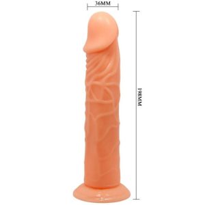 BAILE - DILDO VIVE REALISTIC 19.8 CM COR NATURAL - Image 6
