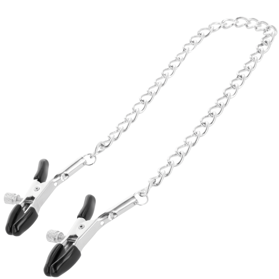 PINÇAS PARA MAMILOS AJUSTÁVEIS DE METAL