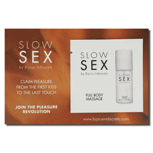 GEL DE MASSAGEM SLOW SEX