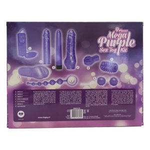 KIT DE BRINQUEDOS SEXUAIS MEGA PURPLE 5 KIT DE BRINQUEDOS SEXUAIS MEGA PURPLE - Image 3