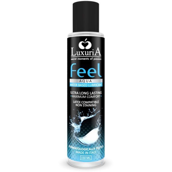 LUBRIFICANTE LUXURIA FEEL AQUA DE 150 ML