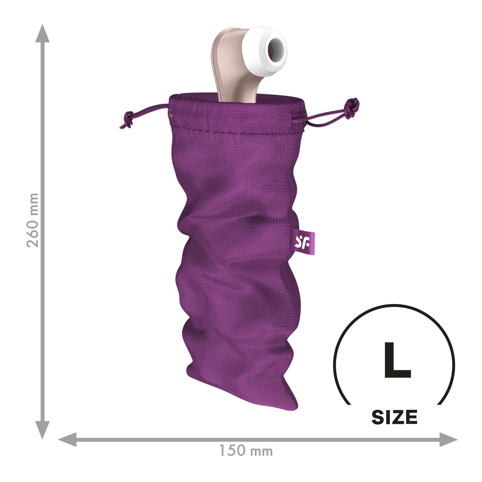 Flame Love Shop 23 BOLSA TREASURE BAG L VIOLETA SATISFYER