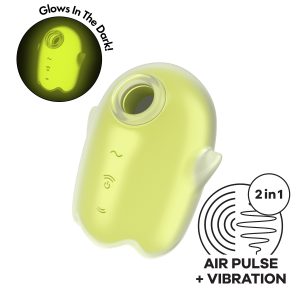 ESTIMULADOR GLOWING GHOST AMARELO SATISFYER - Image 1