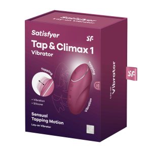 ESTIMULADOR TAP & CLIMAX 1 VERMELHO SATISFYER - Image 2