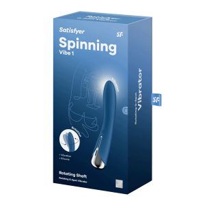 VIBRADOR SPINNING VIBE 1 AZUL SATISFYER - Image 2