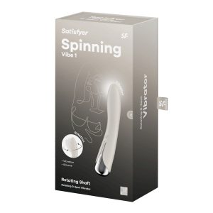 VIBRADOR SPINNING VIBE 1 BEGE SATISFYER - Image 2