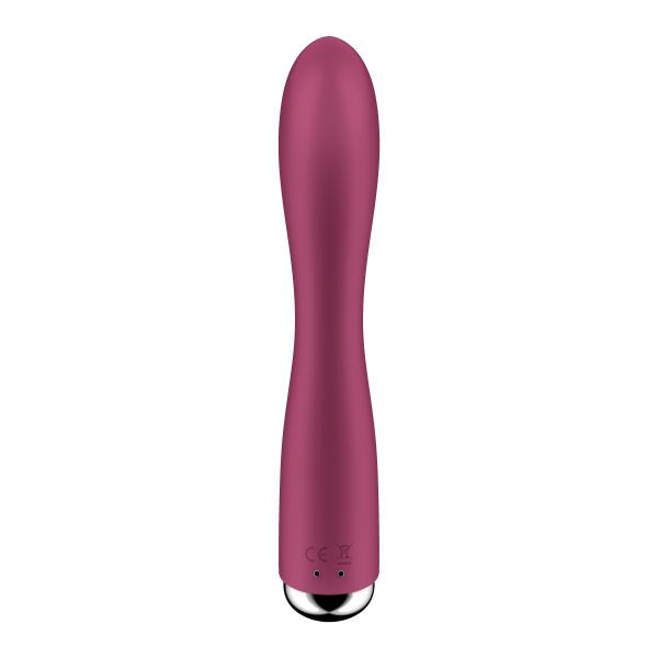VIBRADOR SPINNING RABBIT 1 VERMELHO SATISFYER