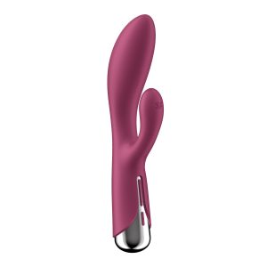 VIBRADOR SPINNING RABBIT 1 VERMELHO SATISFYER - Image 3