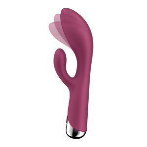 VIBRADOR SPINNING RABBIT 1 VERMELHO SATISFYER - Image 6