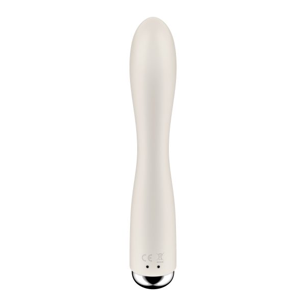VIBRADOR SPINNING RABBIT 1 BEGE SATISFYER