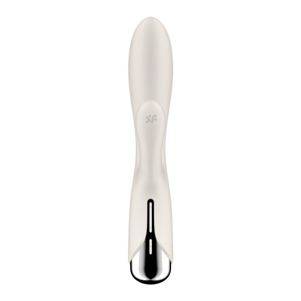 VIBRADOR SPINNING RABBIT 1 BEGE SATISFYER