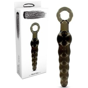 DILDO ANAL BESTSELLER WORM CINZENTO 4 DILDO ANAL BESTSELLER WORM CINZENTO - Image 2