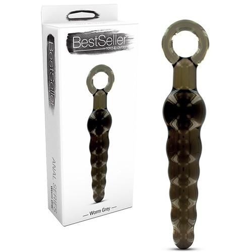 DILDO ANAL BESTSELLER WORM CINZENTO 1 DILDO ANAL BESTSELLER WORM CINZENTO