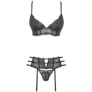 CONJUNTO DE 3 PEÇAS ILEEN PRETO BEAUTY NIGHT FASHION - Image 2