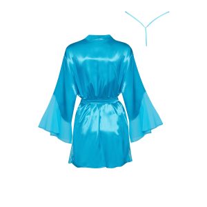 ROBE E TANGA MARLENE TURQUESA BEAUTY NIGHT FASHION - Image 10