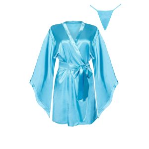 ROBE E TANGA SAMIRA TURQUESA BEAUTY NIGHT FASHION - Image 2