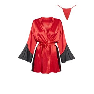 ROBE E TANGA SARA VERMELHO BEAUTY NIGHT FASHION - Image 1