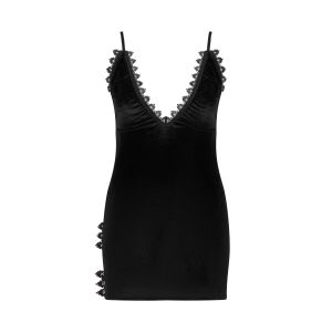 VESTIDO E TANGA PALOMA PRETO BEAUTY NIGHT FASHION - Image 12