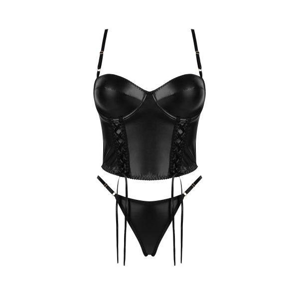 CONJUNTO DE 2 PEÇAS SASHA PRETO BEAUTY NIGHT FASHION