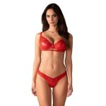 CONJUNTO DE 2 PEÇAS ALIOSA VERMELHO OBSESSIVE