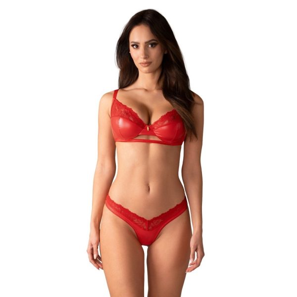 CONJUNTO DE 2 PEÇAS ALIOSA VERMELHO OBSESSIVE