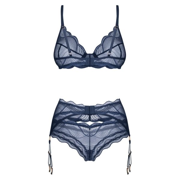 CONJUNTO DE 3 PEÇAS NIGHTLY AZUL OBSESSIVE
