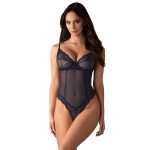 BODY COM ABERTURA NIGHTLY AZUL OBSESSIVE