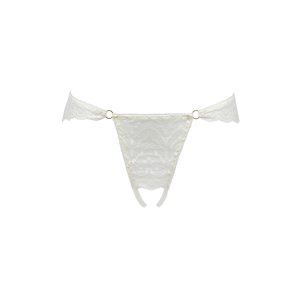 TANGA COM ABERTURA LYRIA BRANCO PASSION 8 TANGA COM ABERTURA LYRIA BRANCO PASSION - Image 2