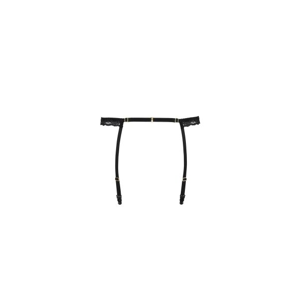 CINTO DE LIGAS SHELLY PRETO DEVIL COLLECTION PASSION