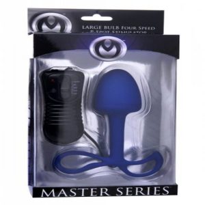 PLUG ANAL COM VIBRAÇÃO E COMANDO ASTRAL QUATTRO 4 SPEED MASTER SERIES - Image 1