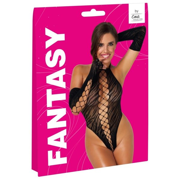 CONJUNTO DE BODY E LUVAS FANTASY BY COTTELLI COLLECTION 1 CONJUNTO DE BODY E LUVAS FANTASY BY COTTELLI COLLECTION