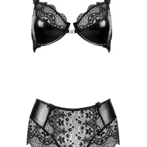 CONJUNTO DE 2 PEÇAS CHARM SET PRETO BEAUTY NIGHT FASHION - Image 8